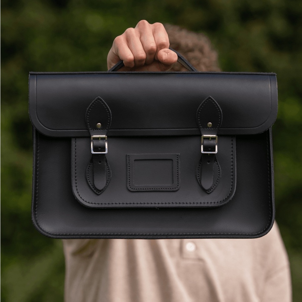 The Cambridge Satchel Company Black Leather Classic Satchel